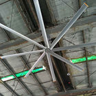 8 Blade Warehouse Ceiling Fans 4.2m Big Diameter Farm Style Ceiling Fans