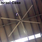 AWF52 HVLS Ceiling Fans Air Cooling 1200mm Height For Industrial / Warehouse