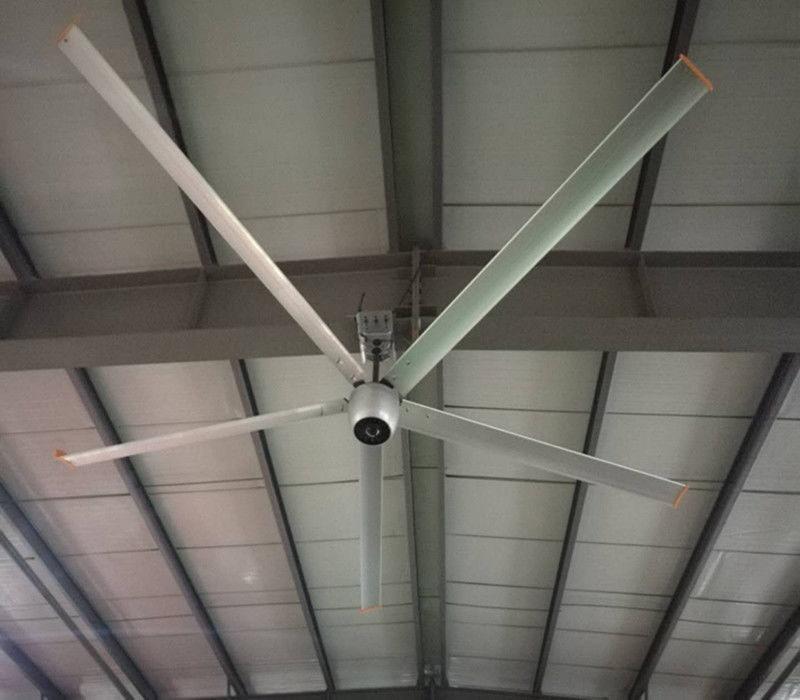 15ft Big Industrial Ceiling Fans , Quiet HVLS Ceiling Fan For School / Gym