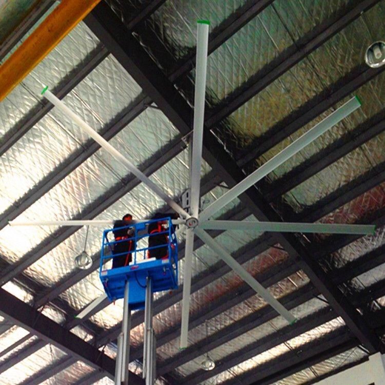 22ft Hvls Workshop Ceiling Fans High Volume Low Speed Energy