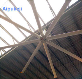 HVLS Large Residential Ceiling Fans , 24 Foot Industrial Ceiling Fan CE Approved