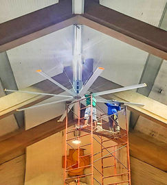 18 ft Large Industrial Style Ceiling Fans With Low Power Consumption