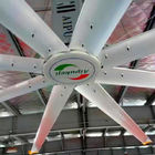 Aipu 24 ft Diameter Factory Ceiling Fans / Big Commercial Ceiling Fans For Stations