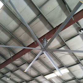 HVLS Industrial Cooling Inverter Ceiling Fan , 22 FT 6.6m Big Ass Huge Ceiling Fan