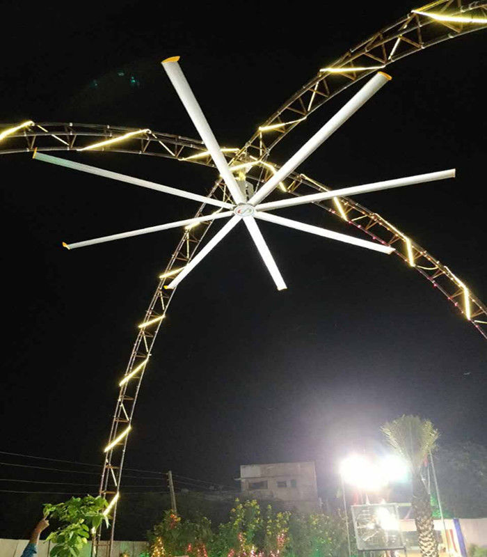 Large Industrial Work Ceiling Fan 24 Ft Size Fans Large Industrial Work Ceiling Fan, 24 Foot Ceiling Fan