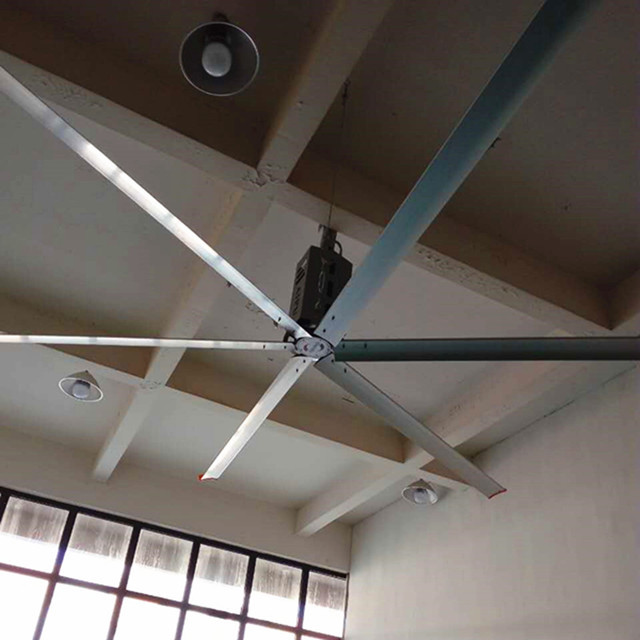 Good Performance HVLS Ceiling Fan , AWF38 High Volume Low Velocity Ceiling Fans