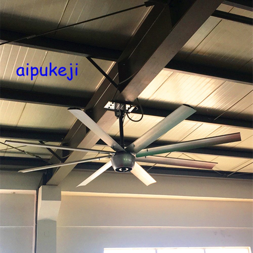 Gearless BLDC Motor Quiet Ceiling Fans , Industrial Ceiling Fans For