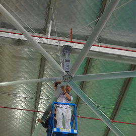 Professional HVLS Ceiling Fans 20ft 6.1 M Long Diameter With 6 Blades